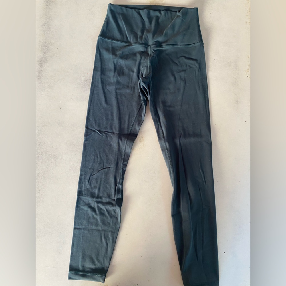 Lululemon Teal Align Leggings 6 25”
